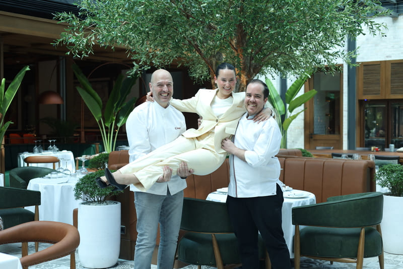 Chef Iñigo (left) and Chef Alejandro (right)