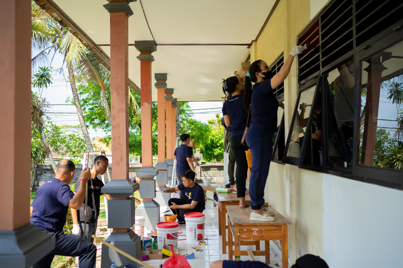The Renovation of an Elementary School in 2023