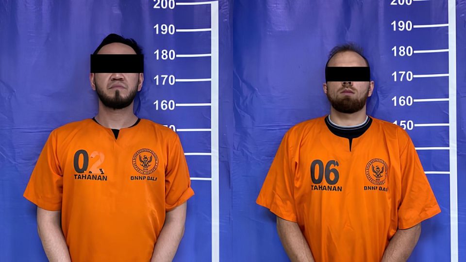 Two Foreigners Arrested for Suspected Drug Trafficking in Bali, Another on Wanted List