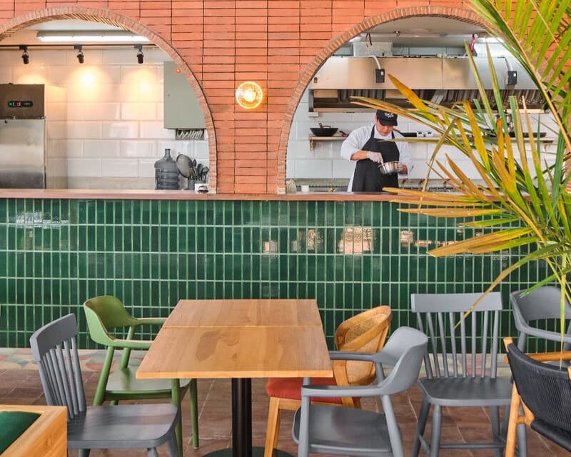 interior house of padel 