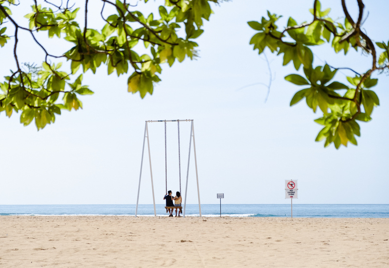 Beachfront Area at Grand Hyatt Bali