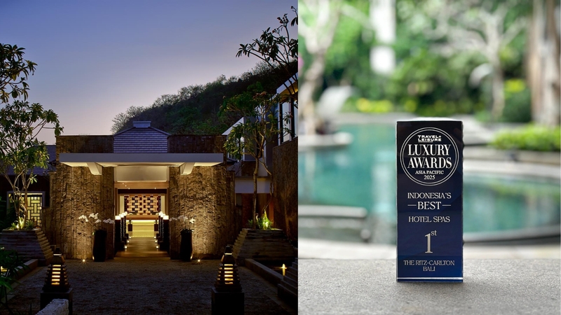 The Ritz-Carlton, Bali Named as “Indonesia’s Best Hotel Spas” in Travel+Leisure Luxury Awards Asia Pacific 2025