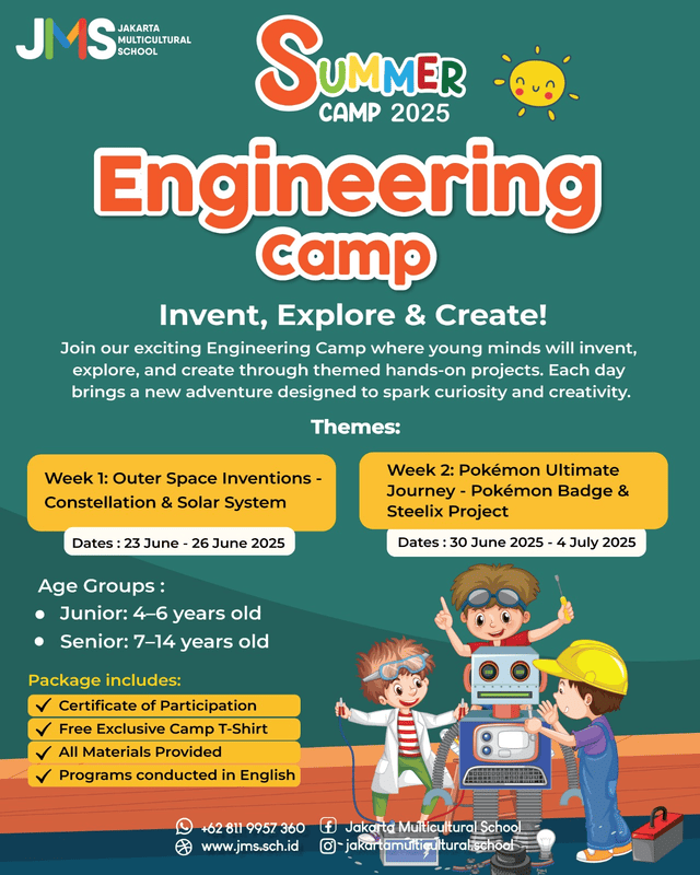 JMS Engineering Summer Camp