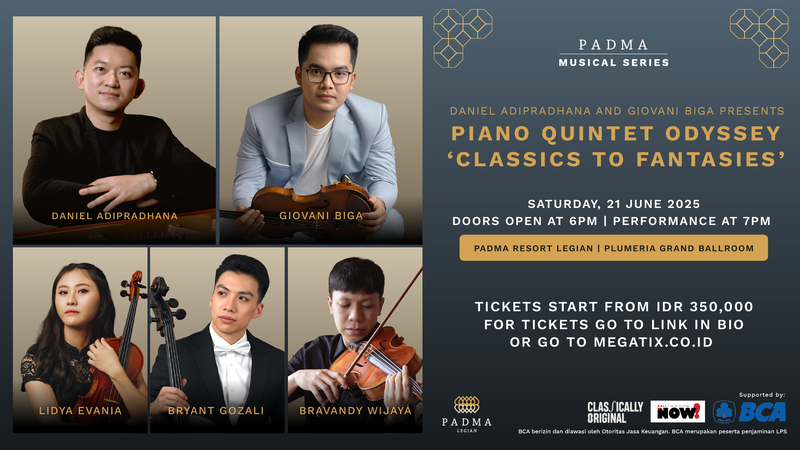 Piano Quintet Odyssey – Classics to Fantasies