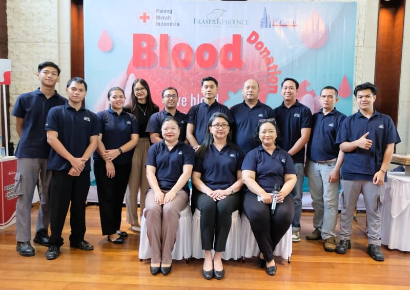 Fraser Residence Sudirman Supports Blood Donation Drive