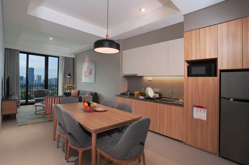 Kitchen Citadines Gatot Subroto Jakarta