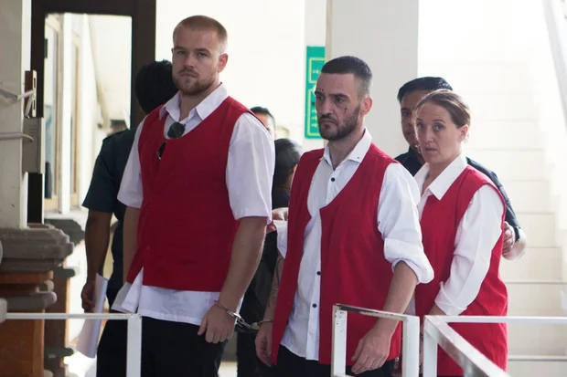 Three Brits Get 1-Year Sentence for Cocaine Smuggling in Bali
