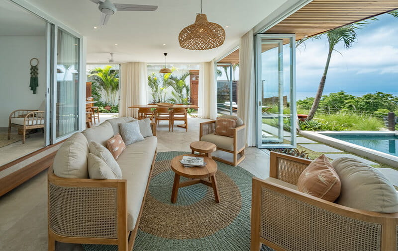 Open Living-Room - Villa Utopia Lembongan 