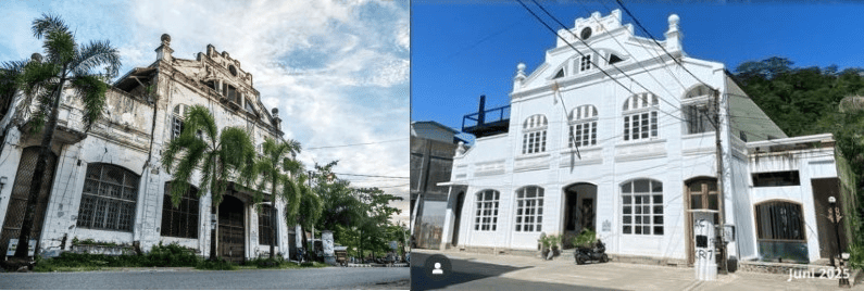 Padangsche Spaarbank Building, located along Batang Arau River