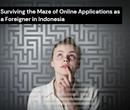 Surviving the Maze of Online Applications as a Foreigner in Indonesia 