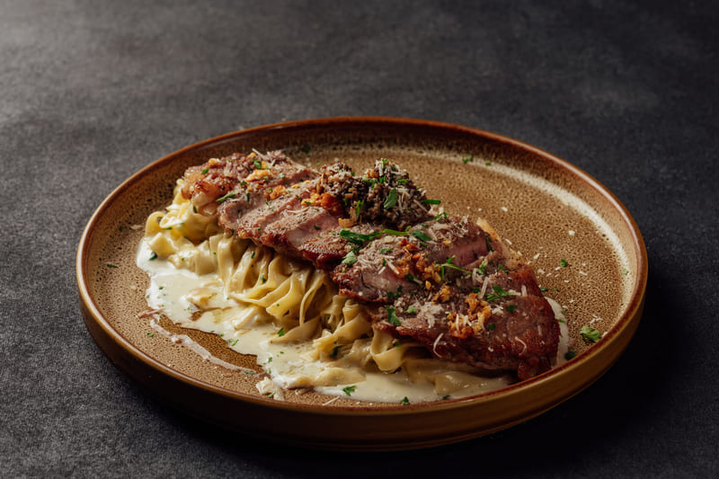Fettuccine Truffle Carbonara