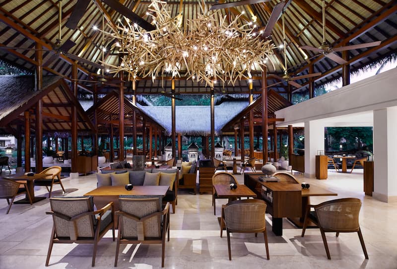 The Grand Club at Hyatt Bali offers an intimate sanctuary.