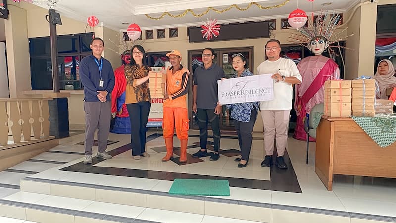 Fraser Residence Sudirman Jakarta spreads joy through Jum’at Berkah