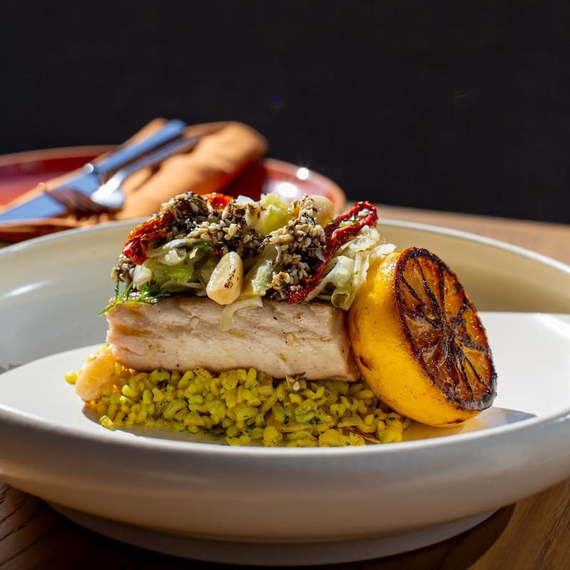 Oven Baked Snapper en Papillote by Chef Samuel