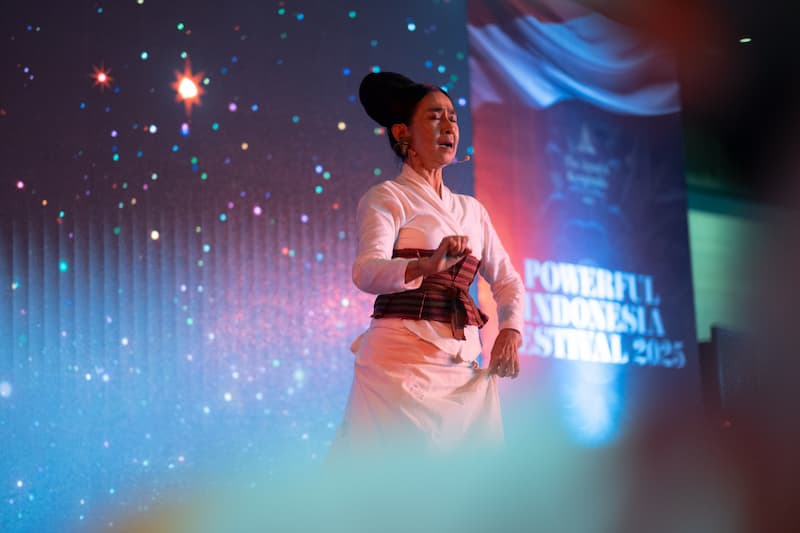 Performance from Ayu Laksmi at Powerful Indonesia Festival 2025