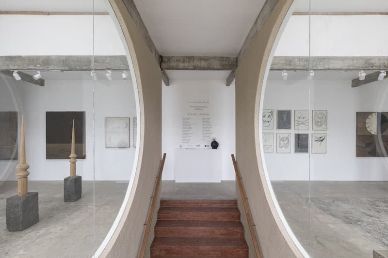 The gallery’s clean, minimalist space lets each piece speak for itself.