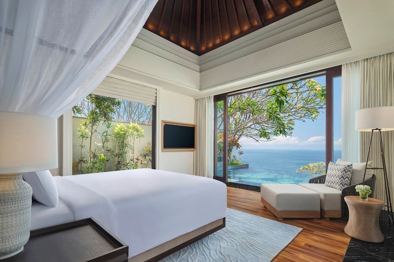 Umana Panoramic Ocean Pool Villa Bedroom