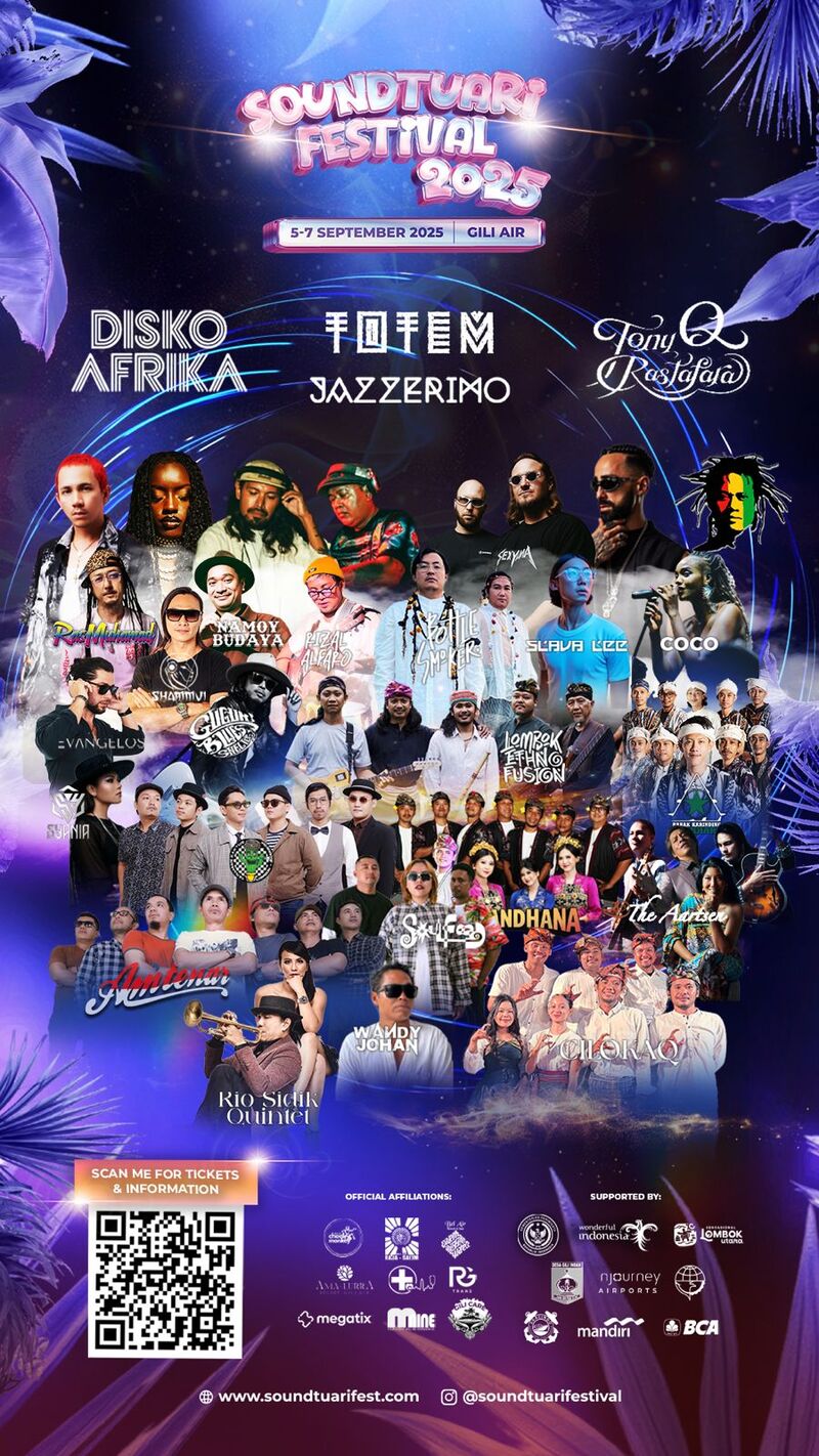 Soundtuari 2025: Indonesia’s First Full-Island Music Soundtuari 2025: Indonesia’s First Full-Island Music
