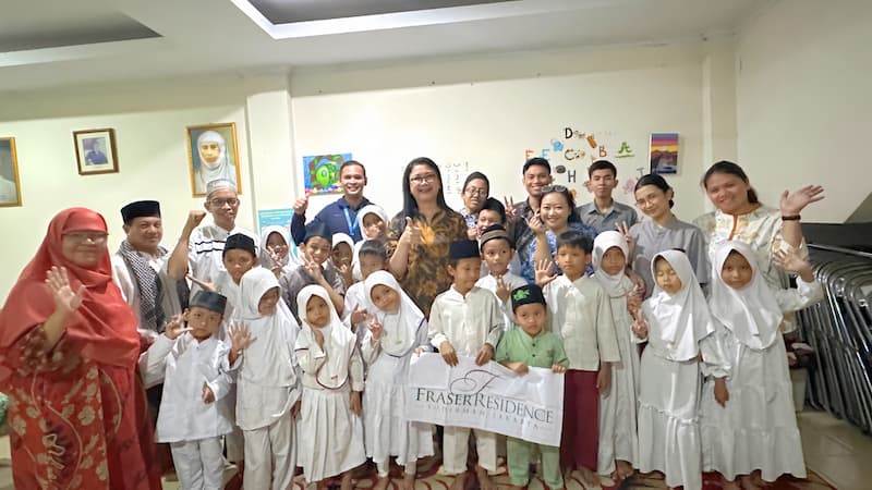 Fraser Residence Sudirman Jakarta spreads joy through Jum’at Berkah.
