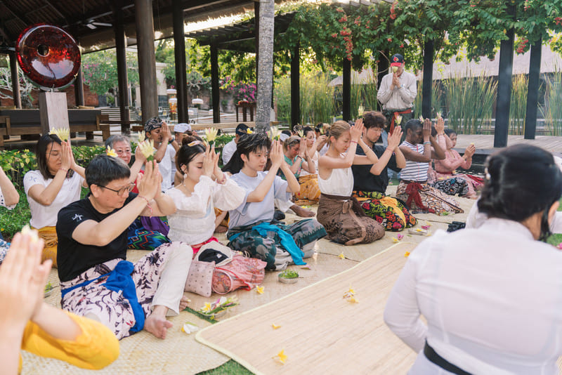 A Journey of Culture and Connection: Amarterra Villas Bali Nusa Dua Celebrates Autograph Moment on Tilem Day