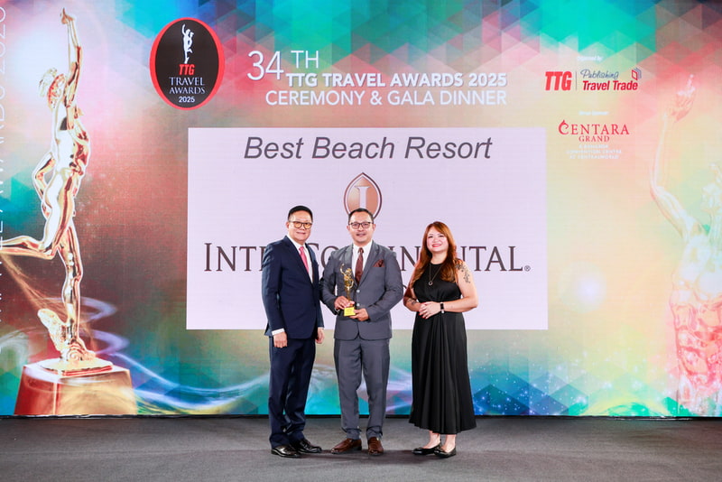 Best Beach Resort at the 34th Annual TTG Travel Awards 2025