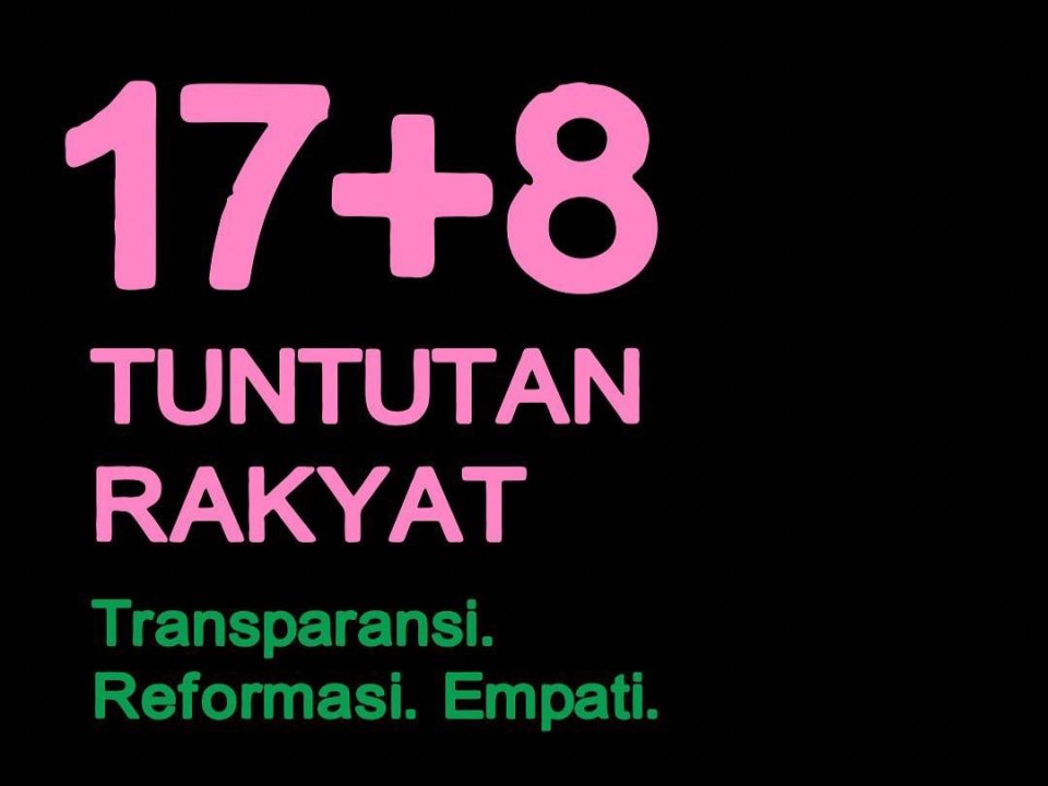 What You Need to Know About the Viral ‘17+8 Tuntutan Rakyat’
