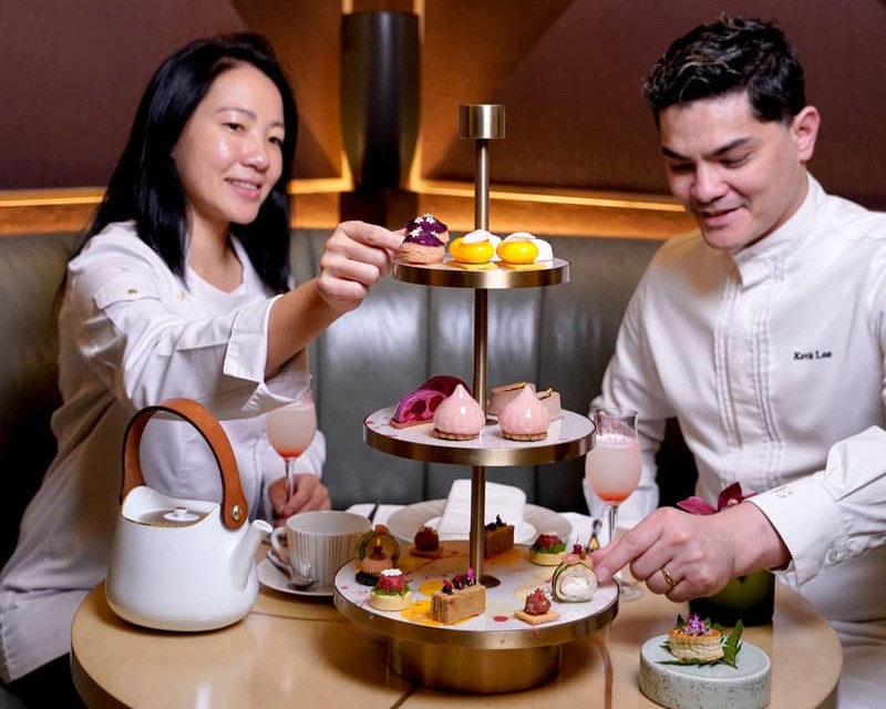 Chef Janice Wong and Chef Kevin Lee