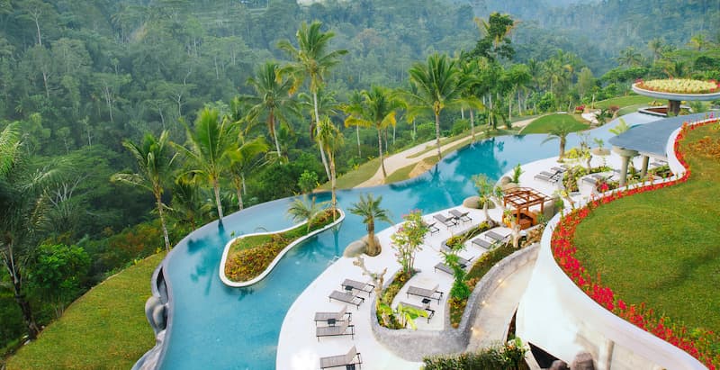 Pool Padma Resort Ubud 2016