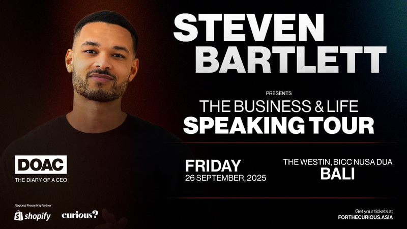 Steven Bartlett Live in Asia 2025