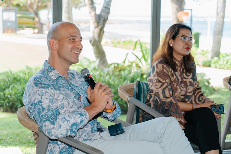 As host, Sander Looijen, General Manager of The Westin Resort Nusa Dua, Bali