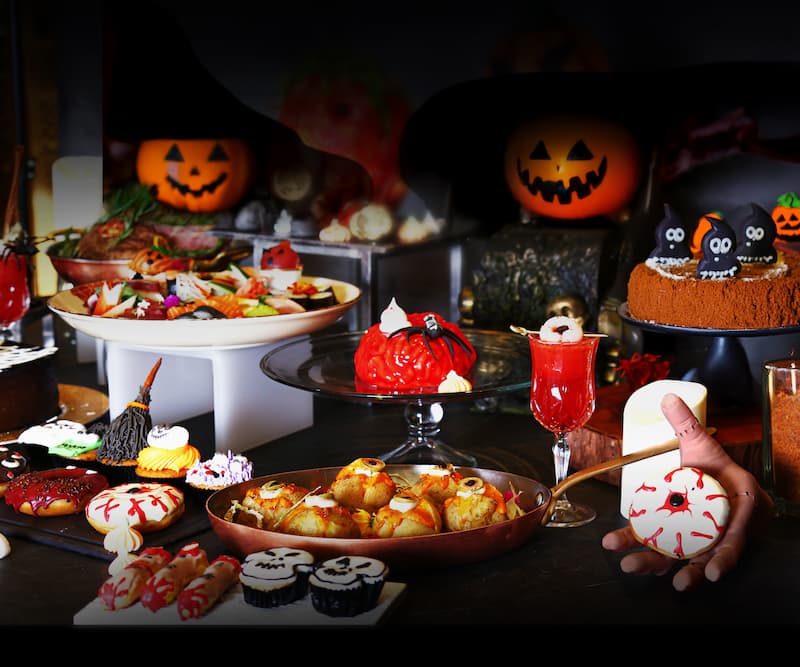 More than 50 enchanting dishes, from the mysterious Graveyard Sushi and Spooky Cookies