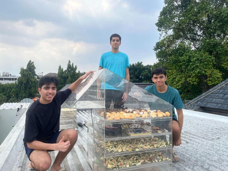 BSJ Students Turn Food Waste into Sustainable Animal Feed Through RenewFeed Initiative