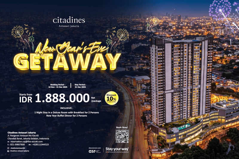 Citadines Antasari Jakarta Presents a Warm and Memorable 'Seasonal Stay & Celebrate 2025'
