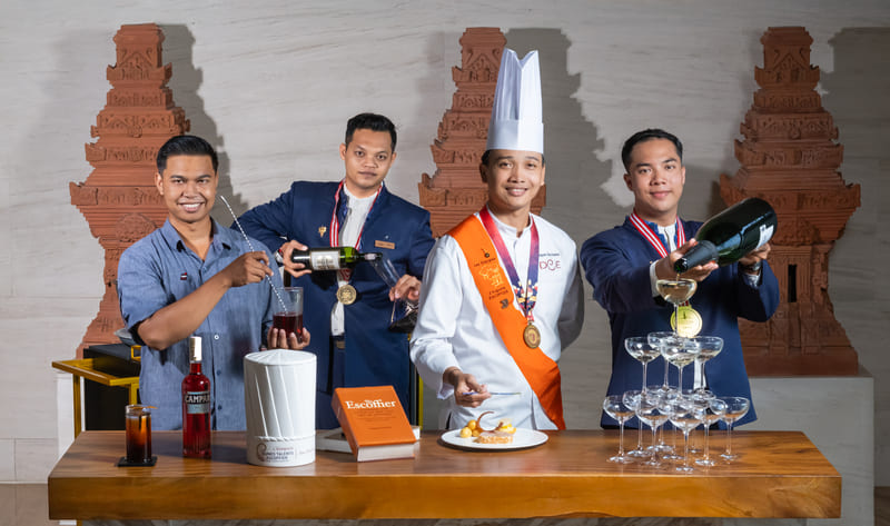 Once Again, The Apurva Kempinski Bali Brings Home Asia-Pacific Awards in Culinary Arts and Beverage Excellence