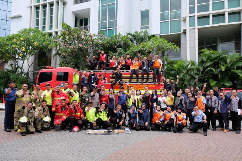 Fraser Residence Sudirman Jakarta Conducts Fire Evacuation Training to Strengthen Safety Preparedness
