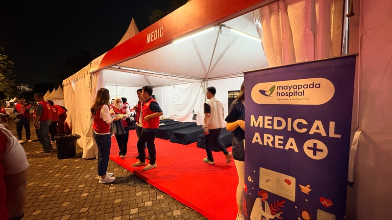 Medical Area during the Race Day