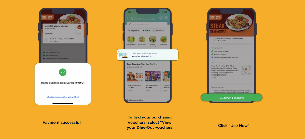 How to Purchase a Dine-Out Voucher