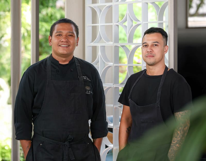 Chef Samuel Barus and Chef Jeremy Blezynski