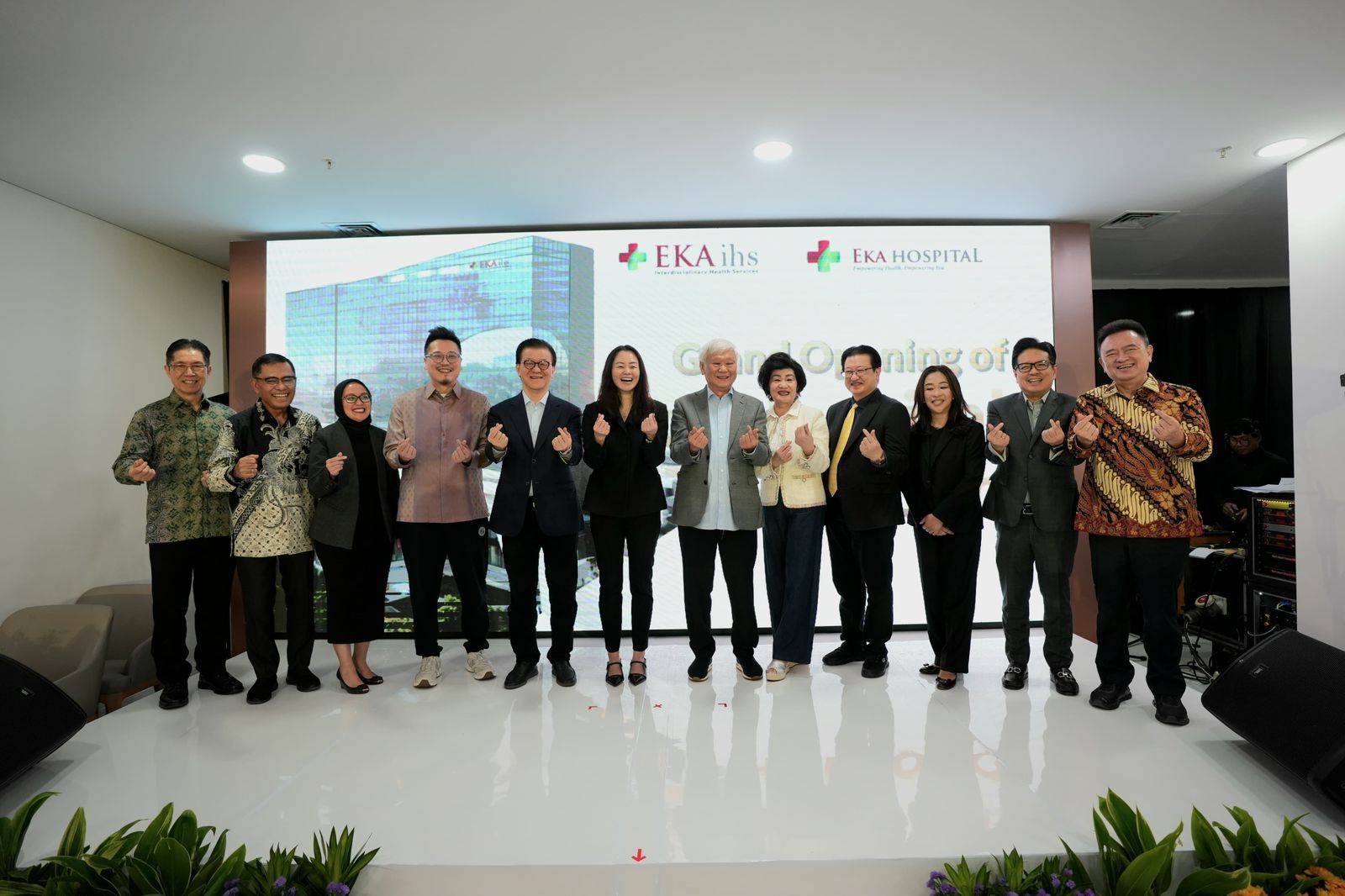 The Grand Opening of Eka Hospital MT Haryono on the 23rd of January.
