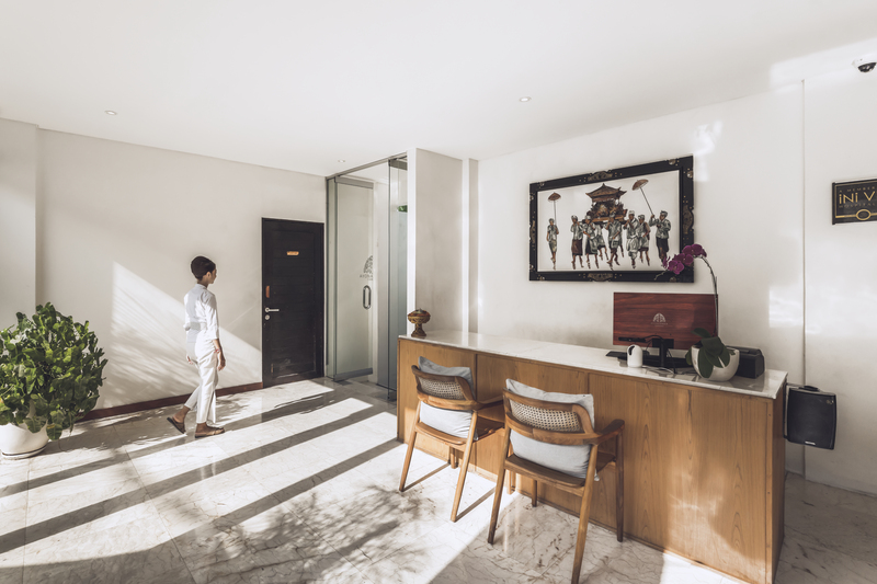 Lobby area at ayona resort