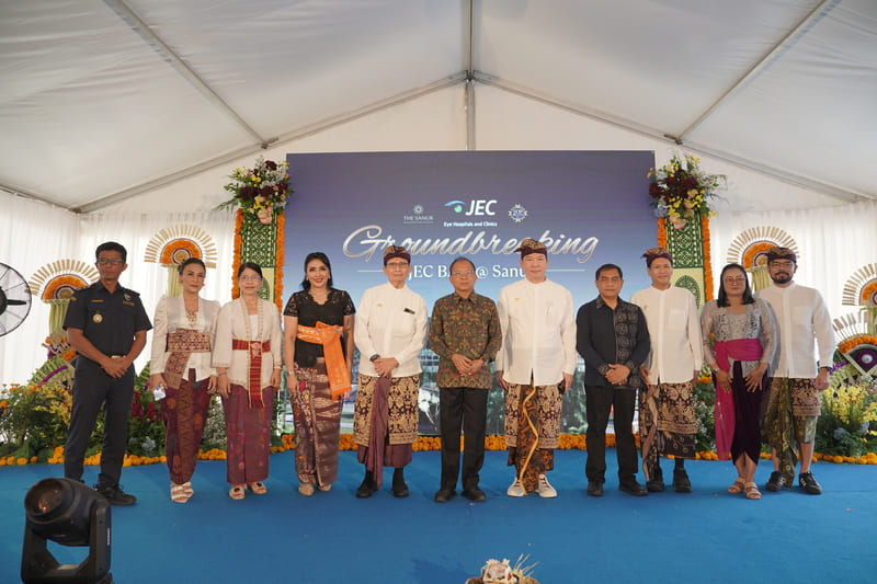 JEC Builds First ‘Blue Hospital’ Eye Health Centre in Sanur Special Economic Zone, Bali