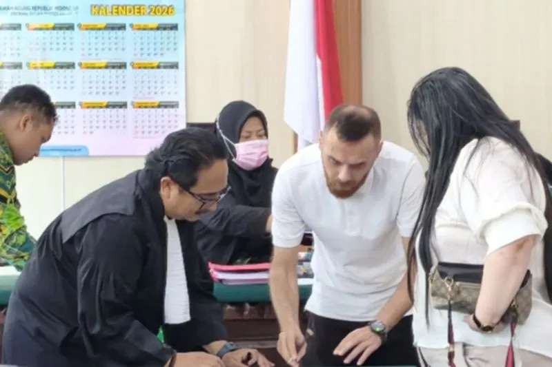 Palestinian Citizen in Bali Possessing Drugs Sentenced to 2.5 Years in Prison