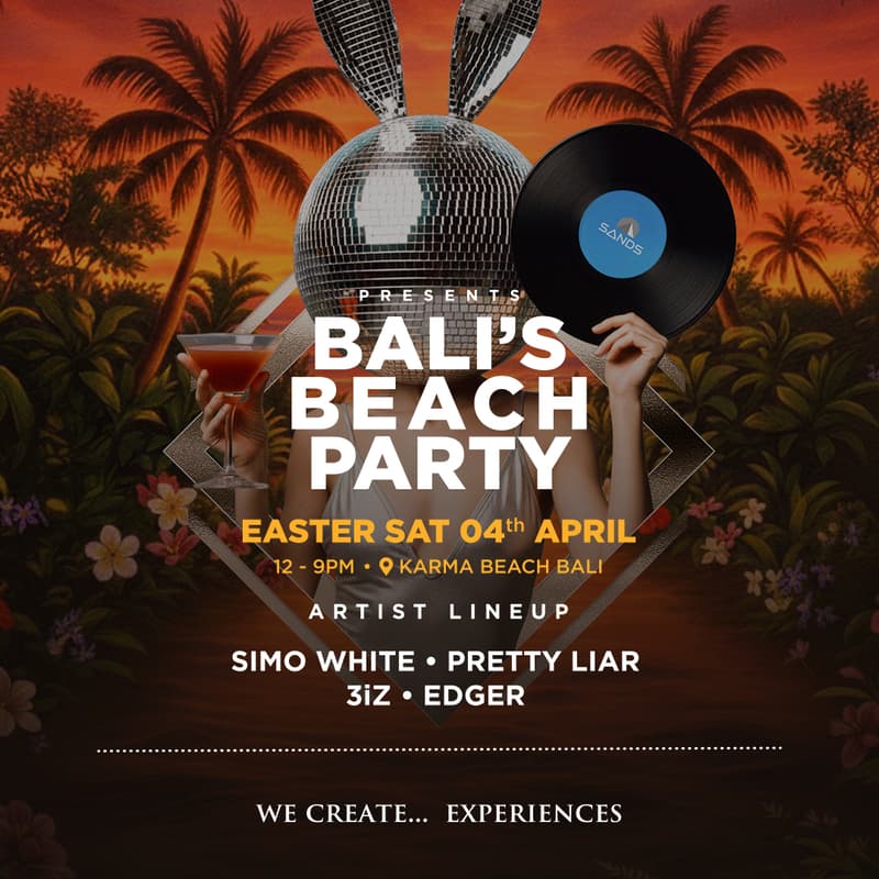 BALI BEACH PARTY to Karma Beach Bali
