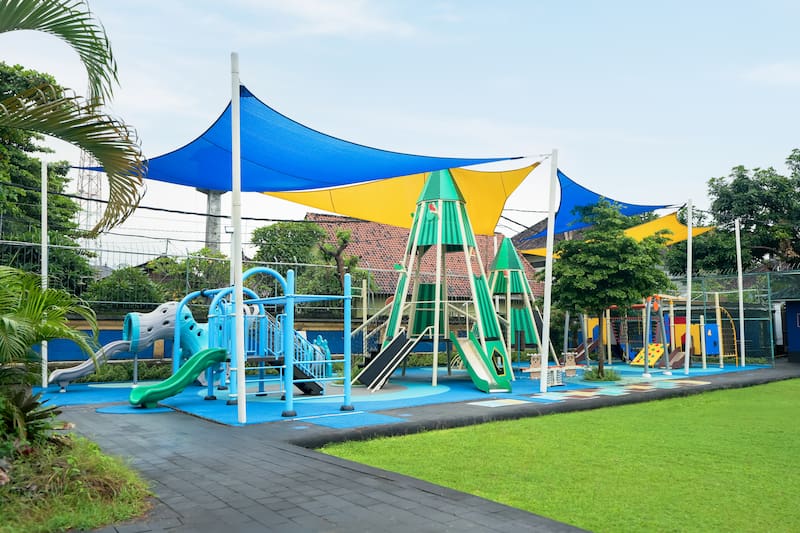 Playground at Bali Island School