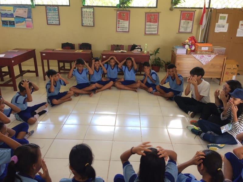 Visiting Local School