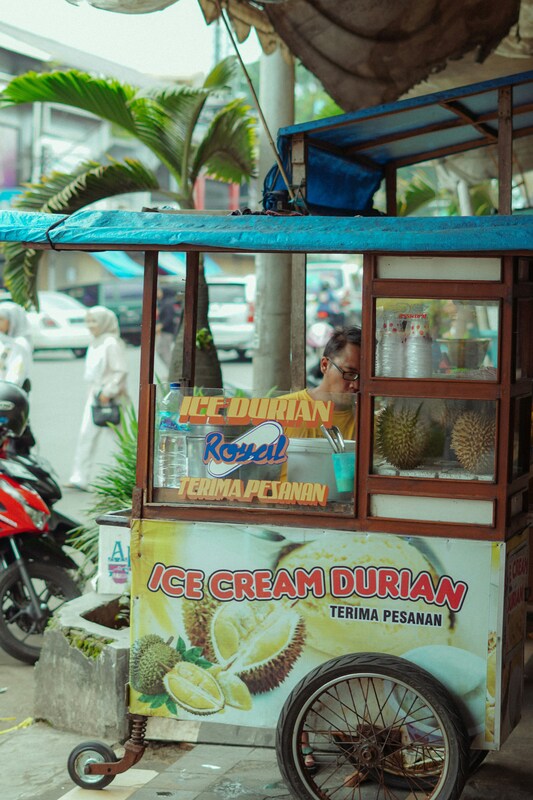 Durian Ice Cream Cart