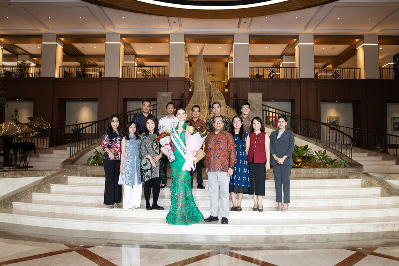 Mangkuluhur ARTOTEL Suites' team with Miss International 2025, Yolina Serafina Lindquist