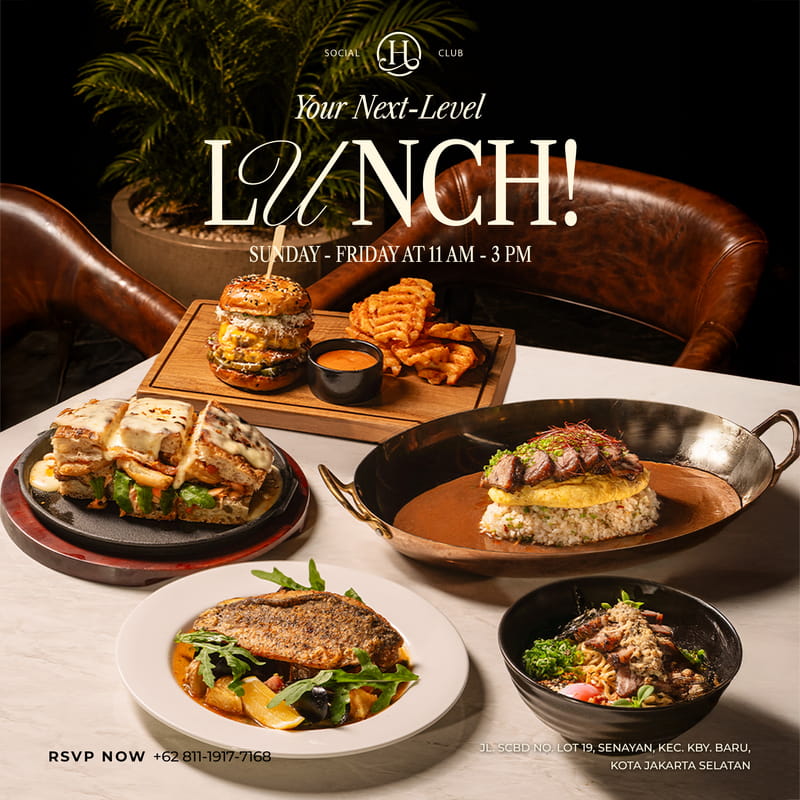 H Social Club Introduces “Next-Level Lunch”: An Elevated Daytime Dining Experience in SCBD