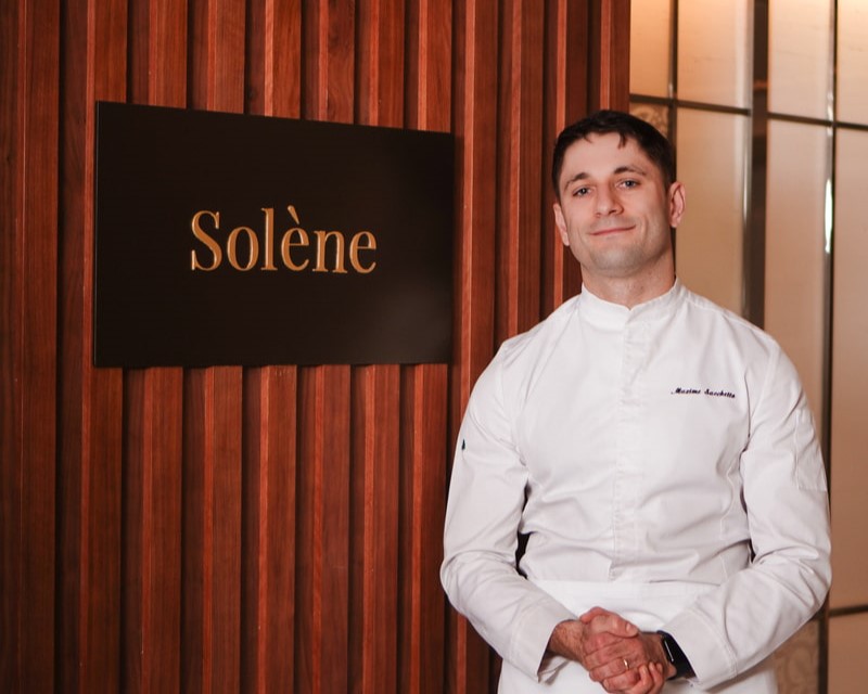 Chef Maxime Sacchetto