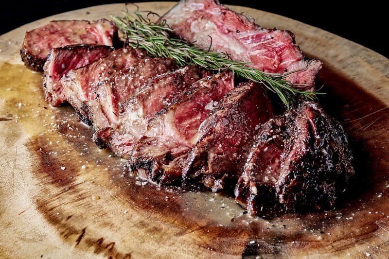 Bone Ribeye Steak at Henry's Steakhouse
